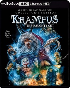 Cover Image for 'Krampus (The Naughty Cut, Collector's Edition) [4K Ultra HD + Blu-ray]'