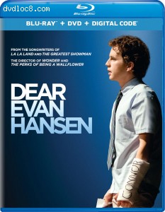 Dear Evan Hansen [Blu-ray + DVD + Digital] Cover