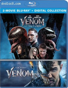 Cover Image for 'Venom / Venom: Let There Be Carnage 2-Movie Pack [Blu-ray + Digital]'