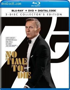 No Time to Die (Collector's Edition) [Blu-ray + DVD + Digital]