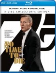 Cover Image for 'No Time to Die (Collector's Edition) [Blu-ray + DVD + Digital]'