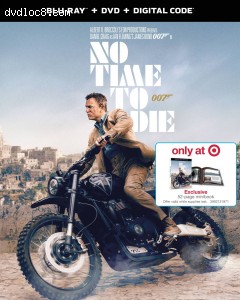 No Time to Die (Collector's Edition / Target Exclusive) [Blu-ray + DVD + Digital] Cover