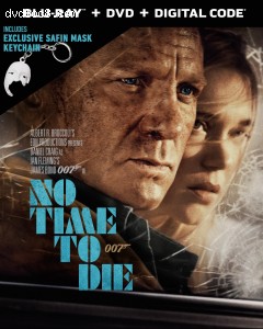 No Time to Die (Collector's Edition / Wal-Mart Exclusive) [Blu-ray + DVD + Digital] Cover