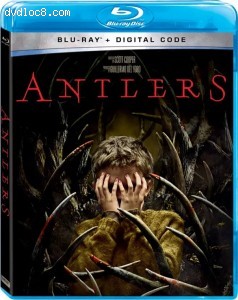 Cover Image for 'Antlers [Blu-ray + Digital]'
