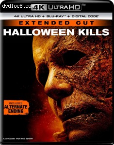 Cover Image for 'Halloween Kills [4K Ultra HD + Blu-ray + Digital]'