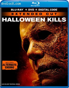 Halloween Kills [Blu-ray + DVD + Digital] Cover