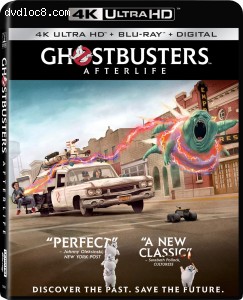 Cover Image for 'Ghostbusters: Afterlife [4K Ultra HD + Blu-ray + Digital]'