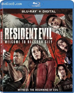 Resident Evil: Welcome to Raccoon City [Blu-ray + Digital] Cover