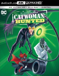 Cover Image for 'Catwoman: Hunted [4K Ultra HD + Blu-ray + Digital]'