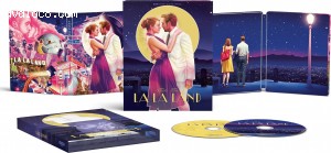 La La Land (Best Buy Exclusive SteelBook) [4K Ultra HD + Blu-ray + Digital HD] Cover