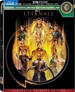 Eternals (Wal-Mart Exclusive) [4K Ultra HD + Blu-ray + Digital] Cover