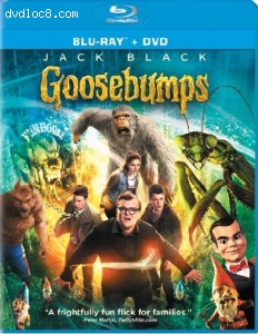 Goosebumps (Blu-ray + DVD) Cover