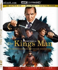Cover Image for 'King's Man, The [4K Ultra HD + Blu-ray + Digital]'
