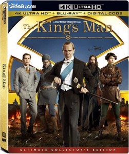 King's Man, The (Wal-Mart Exclusive) [4K Ultra HD + Blu-ray + Digital] Cover