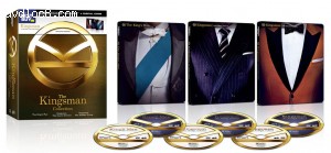 Kingsman 3-Movie Collection, The (Best Buy Exclusive SteelBook) [4K Ultra HD + Blu-ray + Digital] Cover