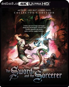 Cover Image for 'Sword and the Sorcerer, The [4K Ultra HD + Blu-ray]'