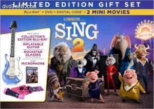 Sing 2 (Wal-Mart Exclusive Limited-Edition Gift Set) [Blu-ray + DVD + Digital] Cover