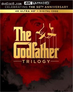 Cover Image for 'Godfather Trilogy, The (50th Anniversary Edition) [4K Ultra HD + Digital]'
