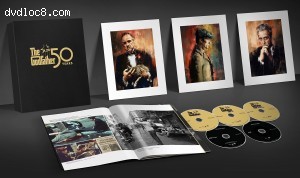 Cover Image for 'Godfather Trilogy, The (Deluxe Limited Edition) [4K Ultra HD + Digital]'
