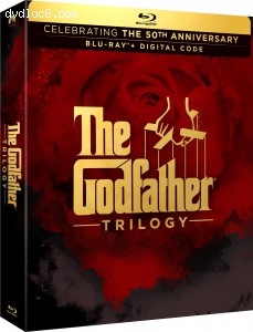 Godfather Trilogy, The (50th Anniversary Edition) [Blu-ray + Digital] Cover