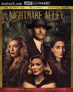 Cover Image for 'Nightmare Alley [4K Ultra HD + Blu-ray + Digital]'