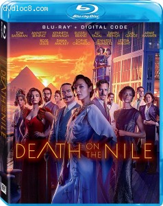 Death on the Nile [Blu-ray + Digital] Cover