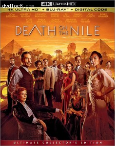 Death on the Nile [4K Ultra HD + Blu-ray + Digital] Cover