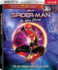 Spider-Man: No Way Home (Target Exclusive) [4K Ultra HD + Blu-ray + Digital] Cover