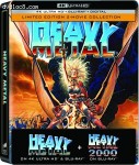 Cover Image for 'Heavy Metal + Heavy Metal 2000 (SteelBook, Limited Edition MÃ©tal Hurlant) [4K Ultra HD + Blu-ray + Digital]'