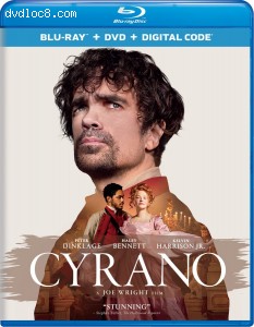 Cover Image for 'Cyrano [Blu-ray + DVD + Digital]'