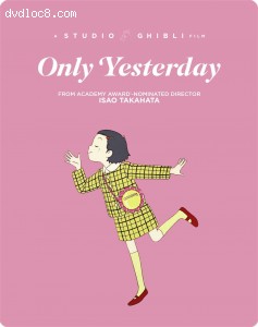 Cover Image for 'Only Yesterday (SteelBook) [Blu-ray + DVD]'