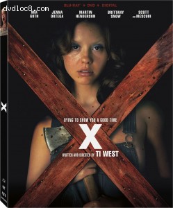 Cover Image for 'X [Blu-ray + DVD + Digital]'