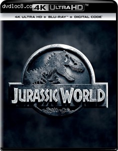 Jurassic World [4K Ultra HD + Blu-ray + Digital] Cover