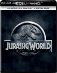 Cover Image for 'Jurassic World [4K Ultra HD + Blu-ray + Digital]'