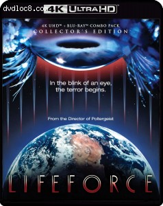 Cover Image for 'Lifeforce [4K Ultra HD + Blu-ray'