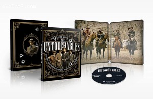 Cover Image for 'Untouchables, The (35th Anniversary Edition SteelBook) [4K Ultra HD + Digital]'