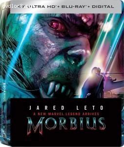 Morbius (Best Buy Exclusive SteelBook) [4K Ultra HD + Blu-ray + Digital] Cover