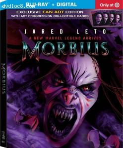 Morbius (Target Exclusive) [Blu-ray + DVD + Digital] Cover