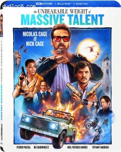 Unbearable Weight of Massive Talent, The (Wal-Mart Exclusive) [4K Ultra HD + Blu-ray + Digital] Cover