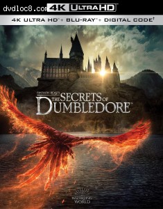 Cover Image for 'Fantastic Beasts: The Secrets of Dumbledore [4K Ultra HD + Blu-ray + Digital]'