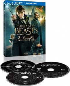 Fantastic Beasts 3-Film Collection [Blu-ray + Digital] Cover
