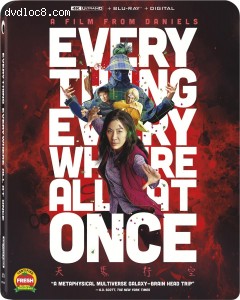 Cover Image for 'Everything Everywhere All at Once [4K Ultra HD + Blu-ray + Digital]'