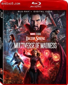 Doctor Strange in the Multiverse of Madness [Blu-ray + Digital] Cover