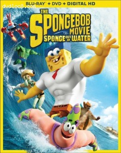 SpongeBob Movie, The: Sponge Out of Water (Blu-Ray + DVD + Digital) Cover