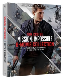Mission: Impossible 6-Movie Collection (Blu-Ray + Digital) Cover