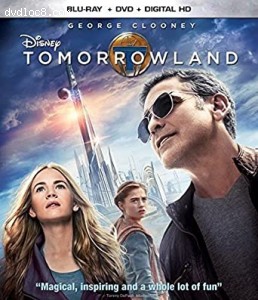Tomorrowland (Blu-Ray + DVD + Digital HD) Cover