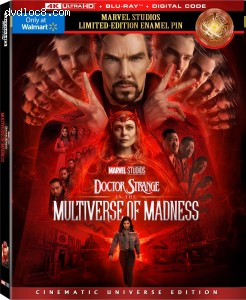 Doctor Strange in the Multiverse of Madness (Wal-Mart Exclusive) [4K Ultra HD + Blu-ray + Digital] Cover