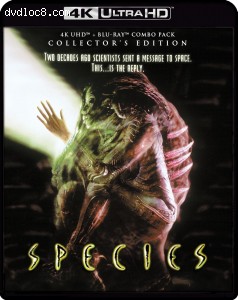 Cover Image for 'Species (Collector's Edition) [4K Ultra HD + Blu-ray]'