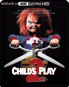 Cover Image for 'Child's Play 2 (Collector's Edition) [4K Ultra HD + Blu-ray]'