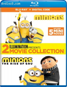 Cover Image for 'Minions: 2-Movie Collection [Blu-ray + Digital]'